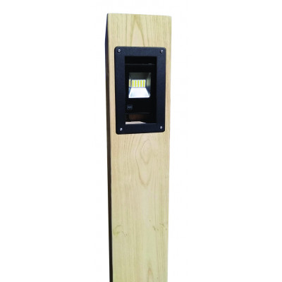 Borne en pin lumineuse