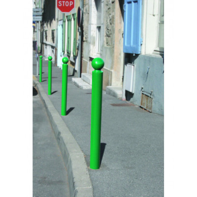 Poteau acier Boule 2