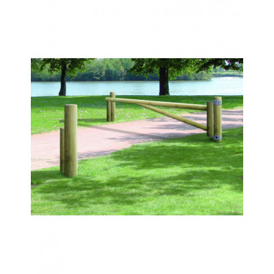 Barrière pivotante ronde 2