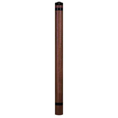 Poteau bois exotique Comète