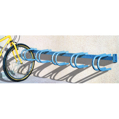 Support cycles mural demi-rond