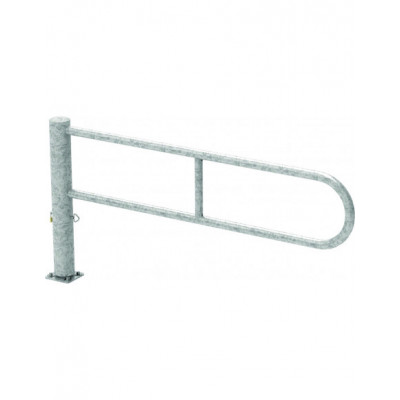 Barrière tournante acier