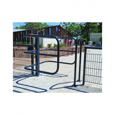 Barrière sélective acier peint 2