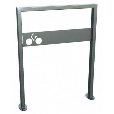 Appui cycles acier Milly 2