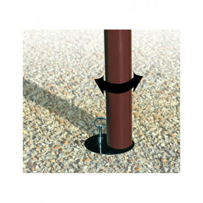 Serrubloc pour poteau Ø 76 mm 2