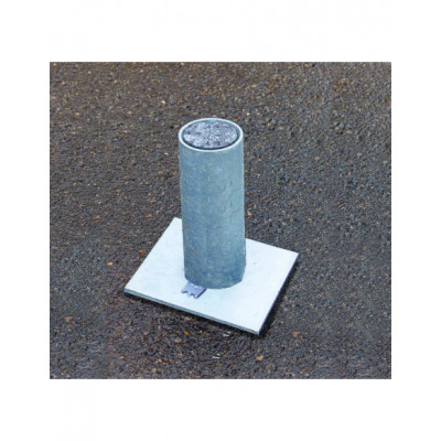 Poteau acier amovible 2