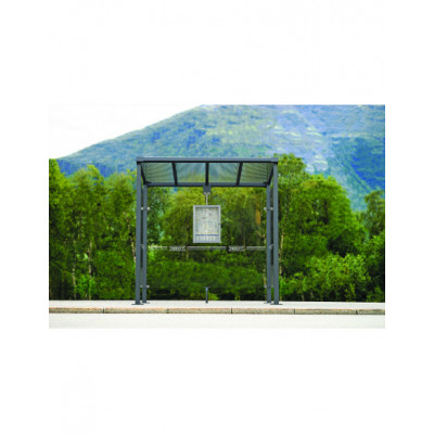 Abri Milan acier + 2 bardages