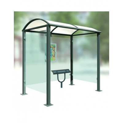 Station-bus poteaux carrés... 2