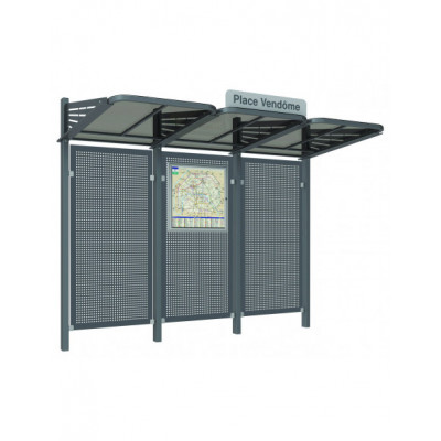 Abri voyageurs Conviviale®