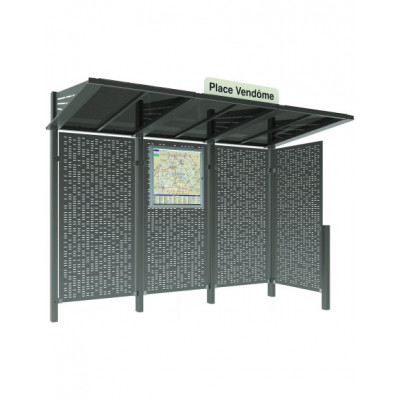 Abri voyageurs Conviviale® 2