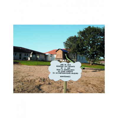 Panneau aire de jeux Nuage 2