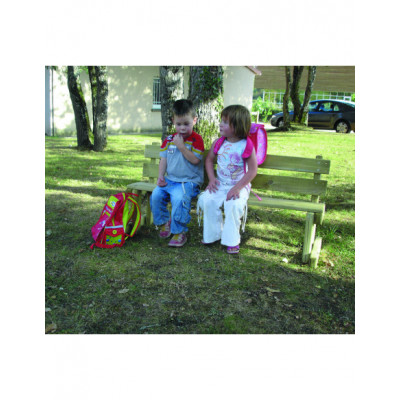 Banc enfantin avec figurine...