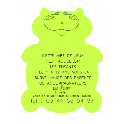 Panneau aire de jeux complet 2