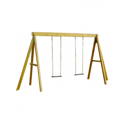 Portique Vague 2 balançoires 2