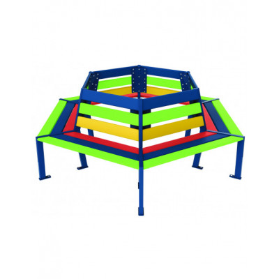 Banc enfants tour d'arbre...