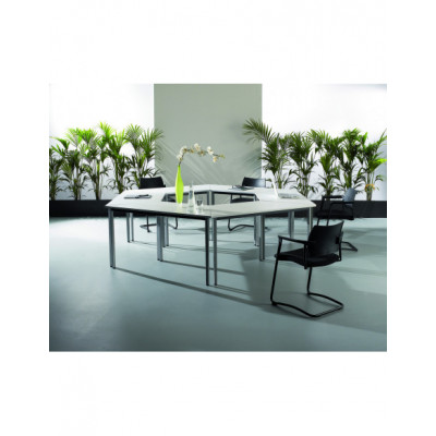 Table Réunion trapèze 2