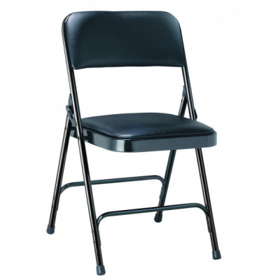 Chaise pliante vinyle Confort
