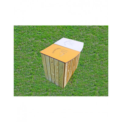 Lot de 2 corbeilles de tri...