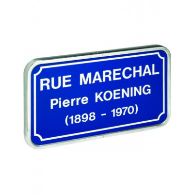 Panneau de rue aluminium
