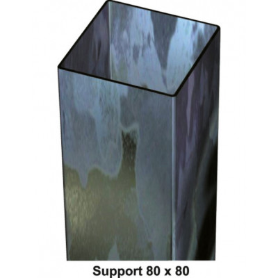 Support acier galvanisé 80...