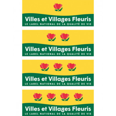 Panneau ville fleurie