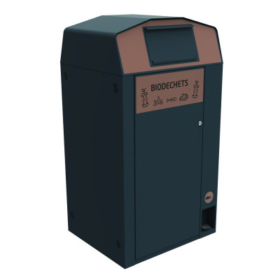 3 corbeilles Biodéchets Trirok