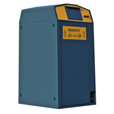 3 corbeilles Biodéchets Trirok 2