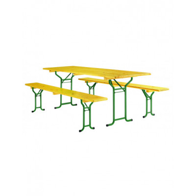 *1 ensemble : 1 table + 2 bancs 2