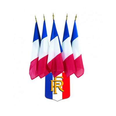 Lot 1 écusson RF et 5...