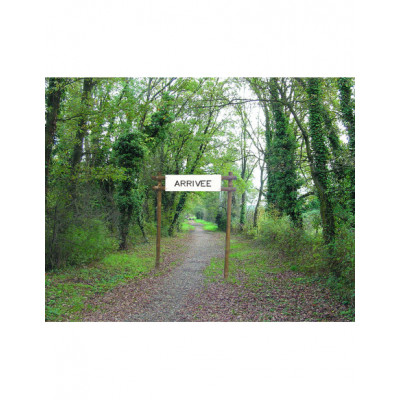 Panneau arrivée parcours... 2