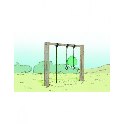 Module portique 2 agrès...