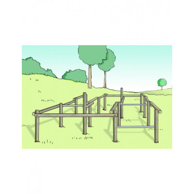 Module chicanes parcours...