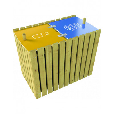 Corbeille tri sélectif en...