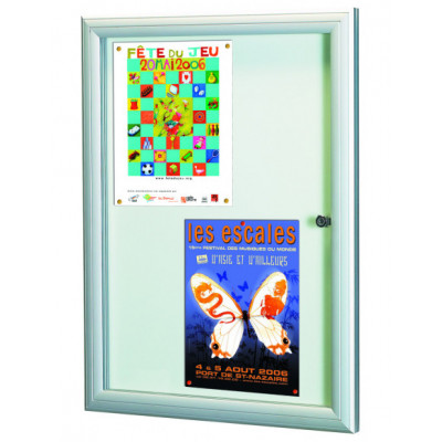 Vitrine d'extérieur Verso...