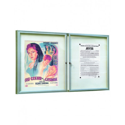 Vitrine extérieure...