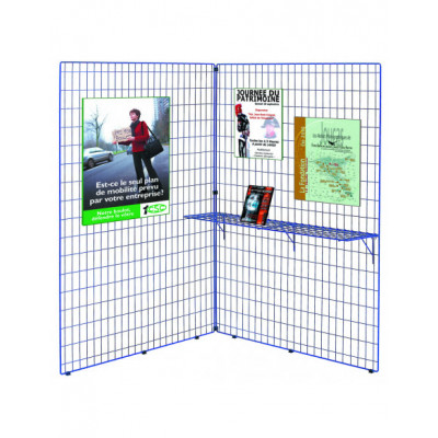 Grille autoporteuse colorée