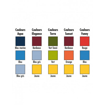 Couleurs gamme Funny 2