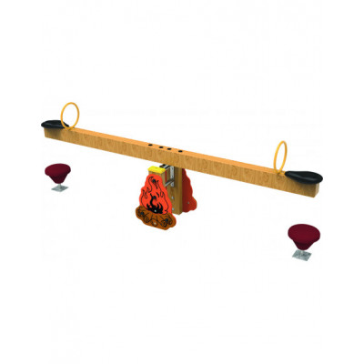 Jeu bascule Feu de camp