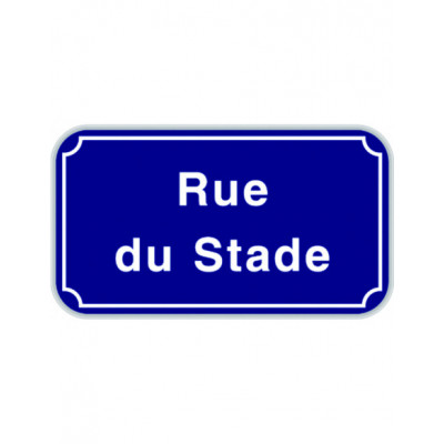 Panneau de rue aluminium 2