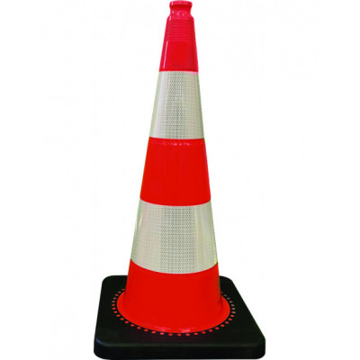 Cône travaux orange K5A