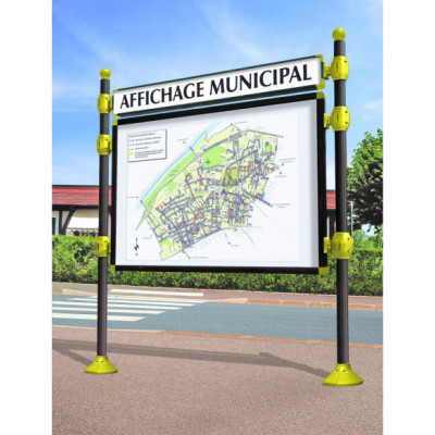 Texte bandeau panneau...