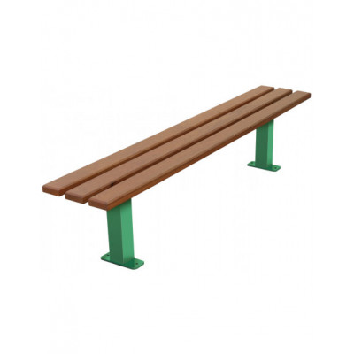 Banquette en bois exotique...