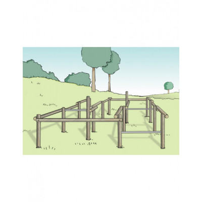 Module chicanes parcours...