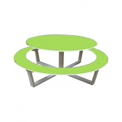 Table pique-nique ronde...