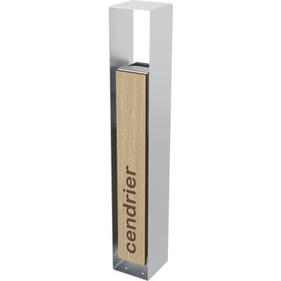 Cendrier extérieur inox et...