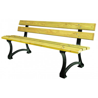 Lot de 3 bancs en pin Lips...