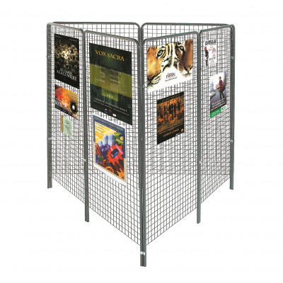 Lot de 3 grilles d'exposition