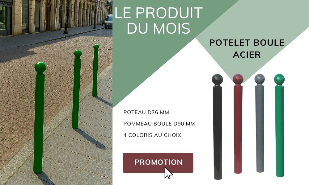 potelet de voirie Boule